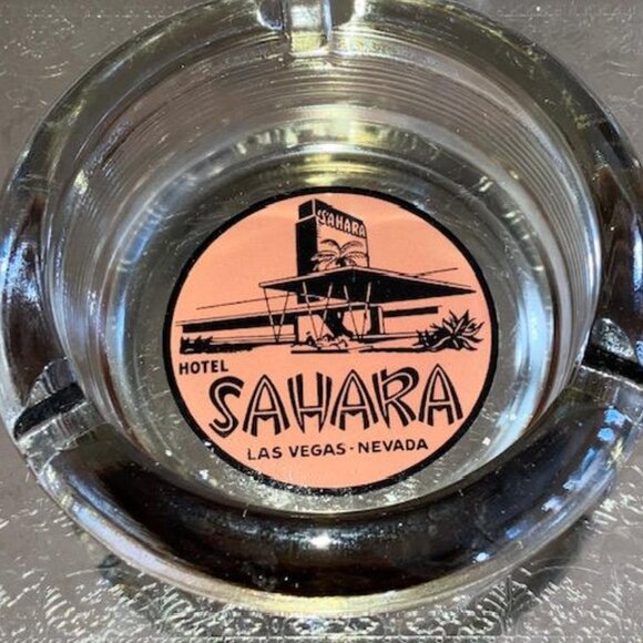 9 MCM Las Vegas CASINO Cigar Ashtrays from 1950s Sahara Caesers Riveria Trop - Picture 11 of 14